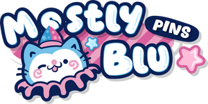 Mostly Blu Pins